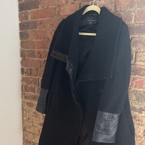 Club Monaco Halli Coat Black